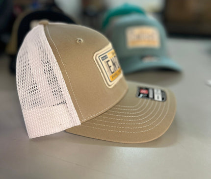 Enduro License Plate Patch Trucker – Classic Look, 3 Color Combos - Enduro Pipeline Services